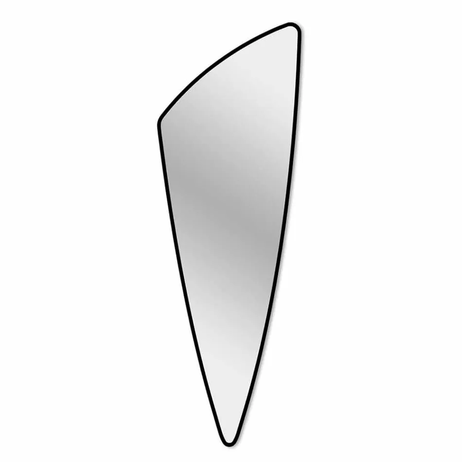 Espejo de pared de diseño largo y moderno en 4 colores - Spino viadurini