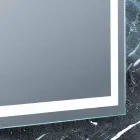 Espejo Cuarto de baño de diseño moderno con iluminación LED Paco viadurini