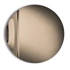 Espejo Wave de vidrio fusionado fabricado en Italia - Candida viadurini