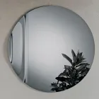 Espejo Wave de vidrio fusionado fabricado en Italia - Candida viadurini