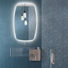 Espejo perimetral retroiluminado por LED Made in Italy - Sleep viadurini