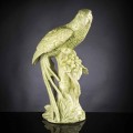 Estatua de cerámica hecha a mano en forma de loro Made in Italy - Pagallo