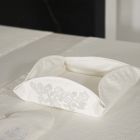 Bandeja de bolsillo blanca natural en calidad Piquet Made in Italy, 2 piezas - Sasseo viadurini