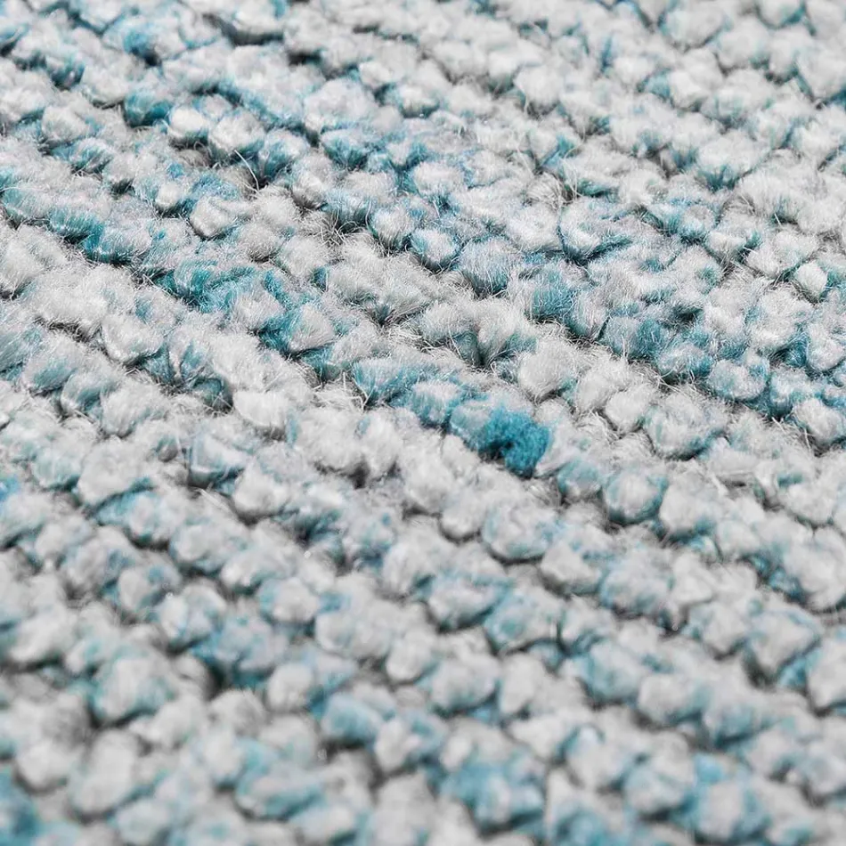 Alfombra hecha a mano tejida en la India Lana de alta calidad y seda de bambú - Anella viadurini