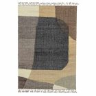 Alfombra de yute y algodón tejida a mano en India Diseño abstracto - Lingo viadurini