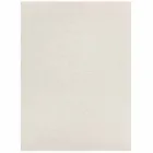 Alfombra rectangular en lana y algodón marrón o crema de diseño moderno - Kuta viadurini