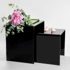 Mesas de diseño en plexiglás coloreado producido en Italia, Spinoso. viadurini