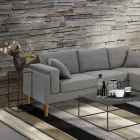 Mesa de centro alta en acero - Osmio viadurini