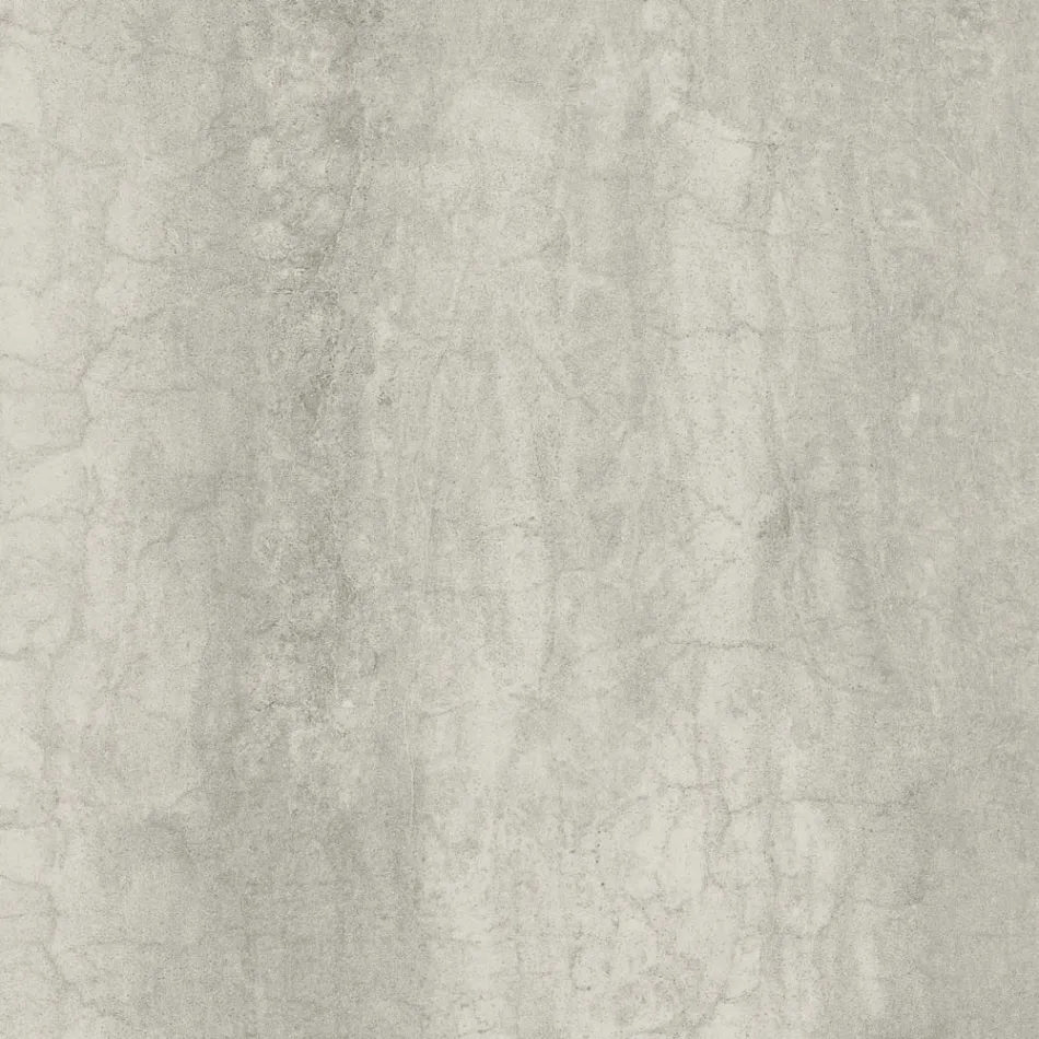 Mesa de centro alta cuadrada de metal inclinado y tapa de cerámica mate - Coriko viadurini