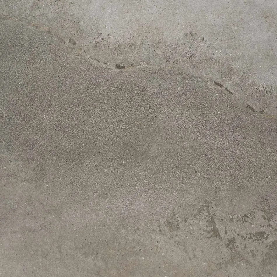 Mesita baja de jardín con tablero de losa de gres Made in Italy - Bresson viadurini