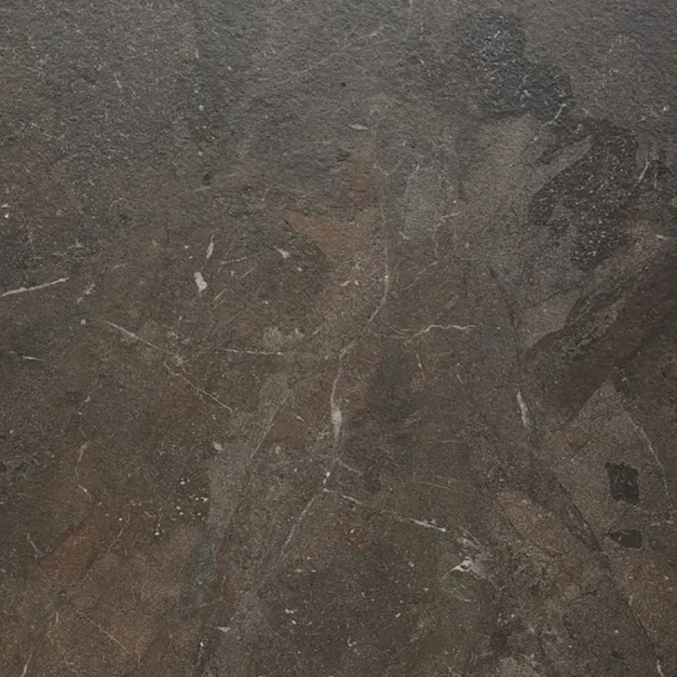 Mesita baja de jardín con tablero de losa de gres Made in Italy - Bresson viadurini