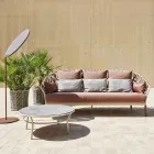 Mesa Baja Sobre Hpl o Cerámica Made in Italy - Emmacross by Varaschin viadurini