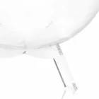 Mesa de centro / contenedor redondo rojo Biffy, diseño moderno hecho en Italia viadurini