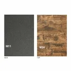 Mesa de centro de diseño transformable en madera Made in Italy - Vincenzo viadurini