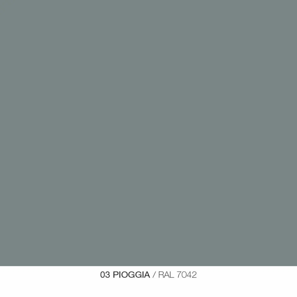 Mesa de centro en metal coloreado de diseño italiano moderno - Yasmine viadurini