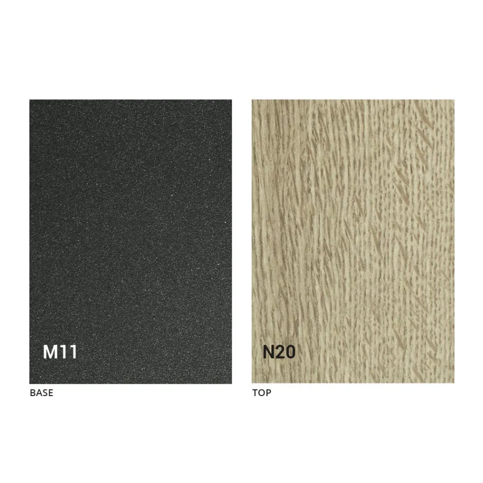 Mesa de centro convertible en mesa de cocina, diseño Made in Italy - Genio viadurini