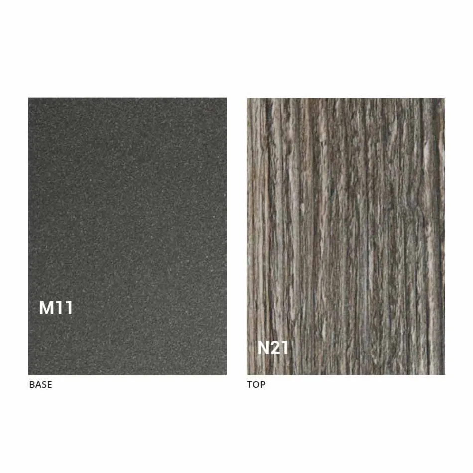 Mesa de centro convertible en mesa de cocina de diseño Made in Italy - Genio viadurini