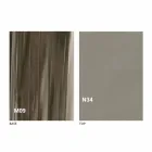 Mesa de centro moderna transformable en madera y metal Made in Italy - Gabri viadurini