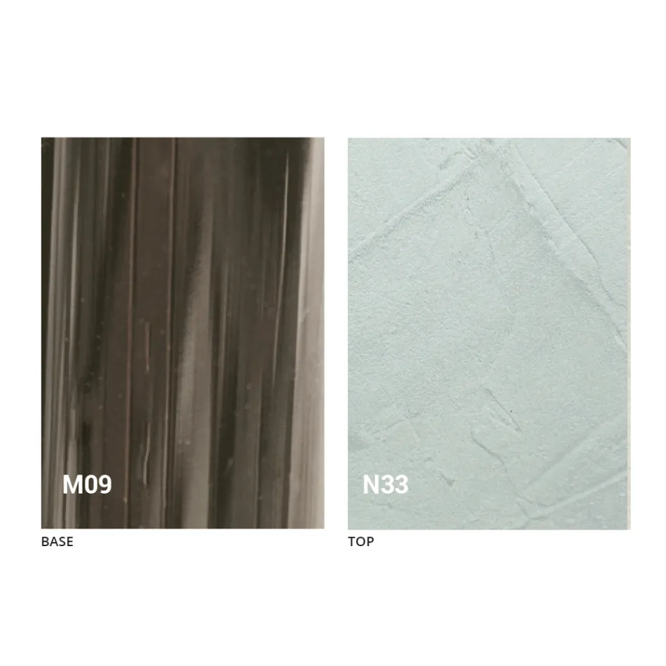 Mesa de centro moderna transformadora en madera y metal Made in Italy - Gabri viadurini