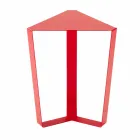 Mesa de centro de metal para exteriores, varios colores, diseño italiano moderno - Yasmine viadurini