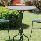 Mesa de centro de piedra para exterior hecha a mano en Italia - Livigno viadurini