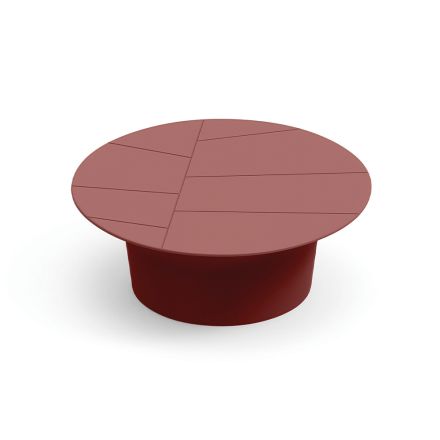 Mesa de centro de polietileno para exterior disponible en varios colores - Toalla viadurini