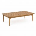 Mesa al aire libre moderna de madera de teca de Homemotion - Luanaedmea