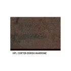 Mesa de diseño exterior Varaschin System en aluminio pintado. viadurini