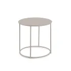 Mesa de centro de jardín en acero galvanizado de varios tamaños Made in Italy - Brienne viadurini