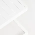 Mesa de centro de jardín de aluminio pintado, Homemotion, 2 piezas - Rodric viadurini