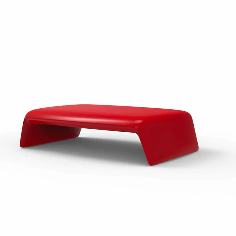 Mesa de jardín Blow by Vondom de polietileno, diseño moderno viadurini