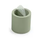 Mesa de centro de jardín de polietileno con contenedor Made in Italy - Stracco viadurini