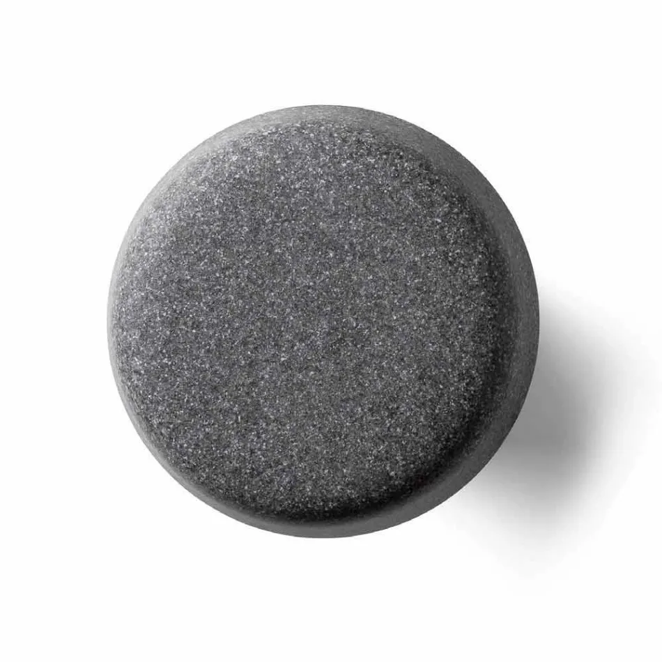 Mesa de centro de jardín en polietileno con tablero de HPL Made in Italy - Desmond viadurini