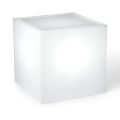 Mesa de centro Bright Garden en polietileno blanco Made in Italy - Derti