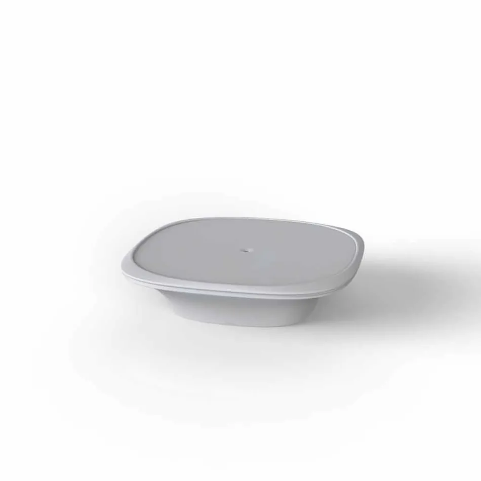 Mesa de jardín Ufo moderna 100x100 cm de Vondom, en polietileno viadurini