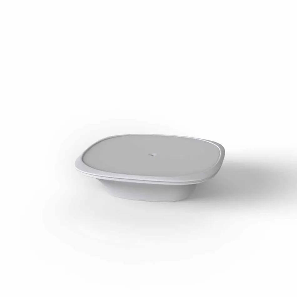 Mesa de jardín Ufo moderna 100x100 cm de Vondom, en polietileno viadurini