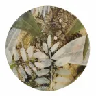 Mesa de centro para interior o exterior con estructura metálica Made in Italy - Carim viadurini