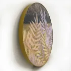 Mesa de centro para interior o exterior con estructura metálica Made in Italy - Carim viadurini