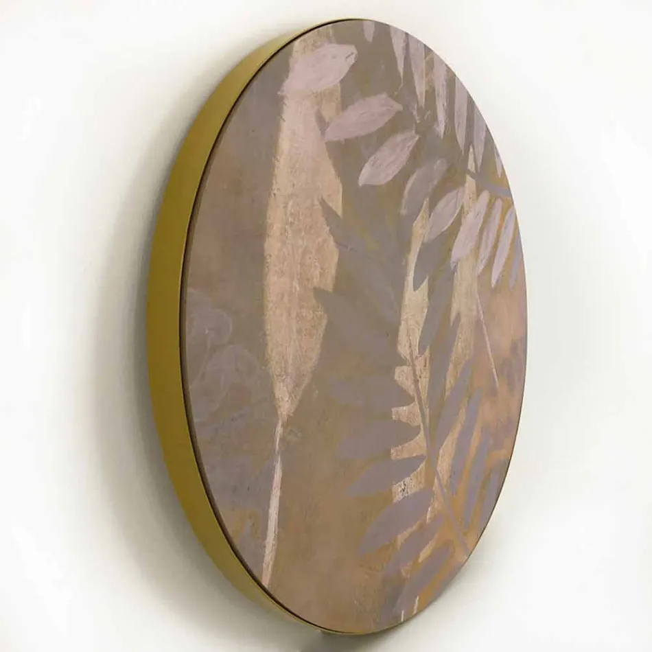 Mesa de centro para interior o exterior con estructura metálica Made in Italy - Carim viadurini