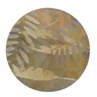 Mesa de centro para interior o exterior con estructura metálica Made in Italy - Carim viadurini