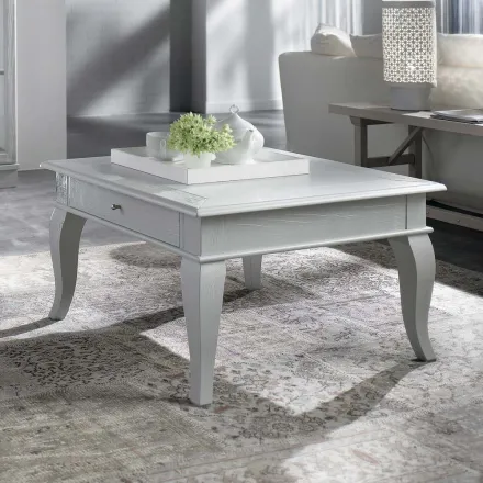 Mesa de centro con piezas sólidas en ay - ous y tilo Made in Italy - Era viadurini