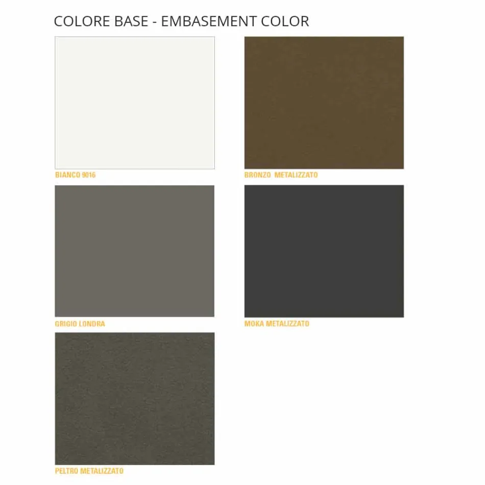 Mesa de centro con tapa redonda en HPL laminado Made in Italy - Mina viadurini