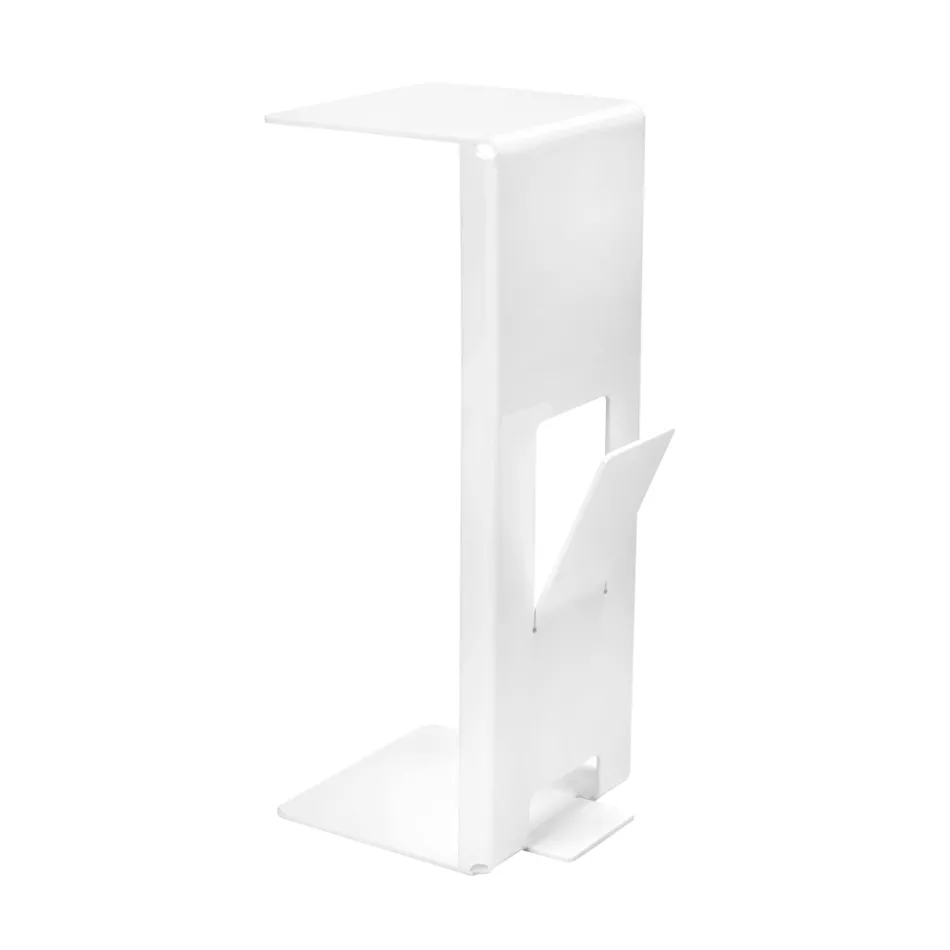 Mesa de centro con revistero de plexiglás Made in Italy - Belle viadurini