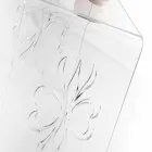 Mesa de centro de diseño en plexiglás transparente de Mandas. viadurini