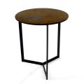 Mesa de centro de gres con base de acero Made in Italy - Aspira