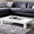 Mesa de centro Hpl con patas de metal Made in Italy - Nebbiolo