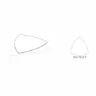 Mesa de centro en MDF lacado con tapa giratoria Made in Italy - Lisa viadurini