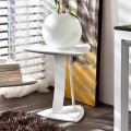 Mesa de centro en Mdf lacado Made in Italy, alta calidad - Lisa