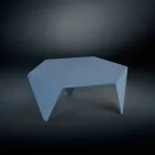 Mesa de centro de láser de metal de estar cortada Ruche viadurini