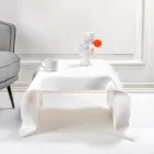 Mesa de centro de plexiglás revestida a mano Made in Italy - Pippo viadurini